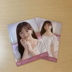 音嶋莉沙　ラブソングに襲われる　ジャケット衣装　生写真　セミコン