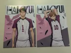 ハイキュー 白鳥沢学園 クリアファイルセット
