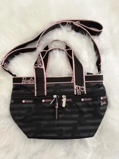 LeSportsac×バービー コラボ 2WAYトートバッグ ショルダー