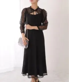 3WAY レース ボレロ付き キャミソール ワンピース オケージョンドレス