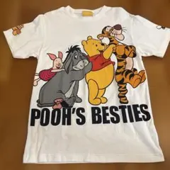 プーさん　Tシャツ　ディズニーリゾート　ランド　シー　S