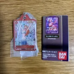 ONE PIECE CADE GAME アクリルチャーム3 　ナミ