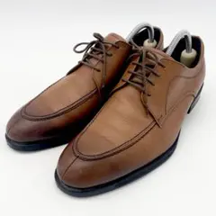 asics レザーシューズ ブラウン ビジネス カジュアル ストリート キレイめ