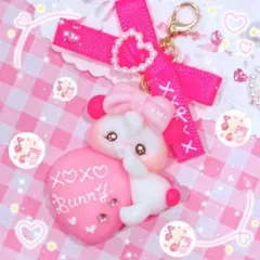 苺♥カニカン×ぴんく耳パンダちゃん(⸝ᵕᵕ⸝⸝)♥