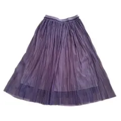 グレー プリーツスカートサイズM