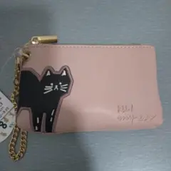 ハイマイズ リール付きパスケース ピンク 新品