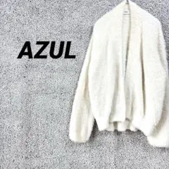 シャギーニットカーディガン カーディガン