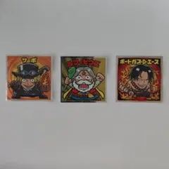 激レアワンピースマンシール 3枚セット