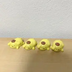 サンリオ　ポムポムプリン フィギュア バスボール バスボム 4個セット