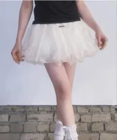 ROŚE FRANTZ Sheer Pumpkin Mini Skirtのサムネイル
