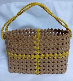 エコクラフト かごバッグ(中古)