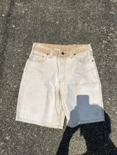 Carhartt ダック地 ショートパンツ ベージュのサムネイル