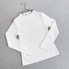 センスオブプレイス　長袖Tシャツ　カットソー　ホワイト　フリー