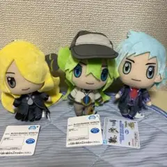 ポケマスＥＸ　ぬいぐるみ　ダイゴ　Ｎ　シロナ　全３種　コンプリートセット