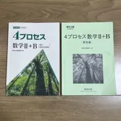 新課程 教科書傍用 4プロセス 数学II+B 数列 統計的な推測 解答編付き