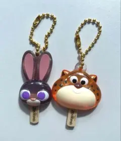 ズートピア　アイスキャンディーチャーム　ジュディ　クロウハウザー