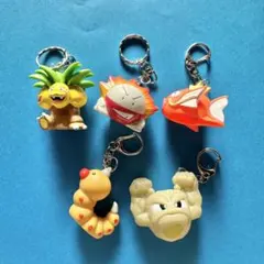 90s【レトロ】ポケモン 指人形 フィギュア キーホルダー