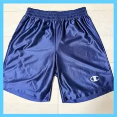 ◆ 【champion】バスパン ネイビー ショートパンツ メンズ Mのサムネイル