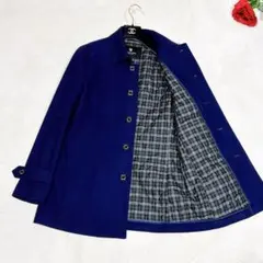 新品同様✨　ブラックレーベル　クレストブリッジ　ステンカラーコート　M ネイビー
