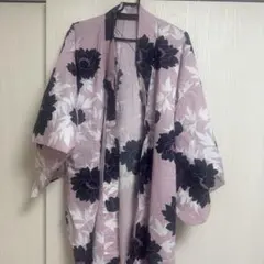 浴衣 単品 薄紫×紺のサムネイル
