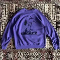80-90's vintage snoopy sweat USA製
