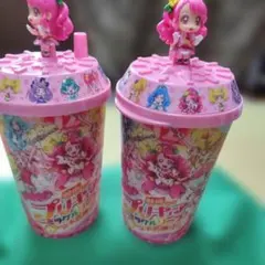 映画 プリキュア ミラクルリープ フィギュア付き カップ 2個セットのサムネイル