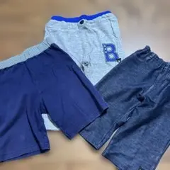 ダブルＢ.ミキハウス　半ズボン3枚セット120cm