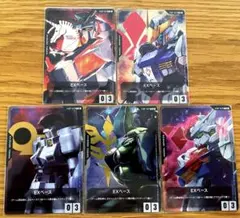 5種コンプ ガンダムカードゲーム はじめようキャンペーン プロモ EX