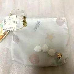 未使用　gelato pique シェル柄ポーチ　ティッシュケースのサムネイル