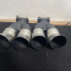 片側2本だしマフラーカッター 左右セットのサムネイル