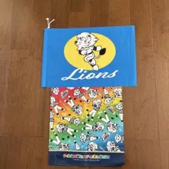 埼玉西武ライオンズ　応援フラッグ二種類