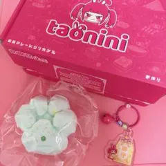 【新品未使用】taonini クリスタル 猫の爪 肉球 タオニニ スクイーズ