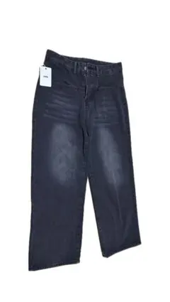 yolo デニムパンツブラック　M