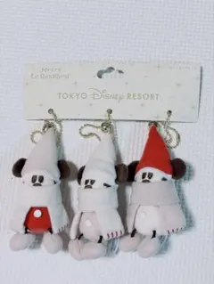 東京ディズニーリゾート リルリンリン ぬいぐるみチャーム 3種