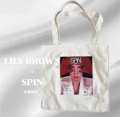 美品 LILY BROWN × SPIN コラボ トートバッグ アニーレノックスのサムネイル
