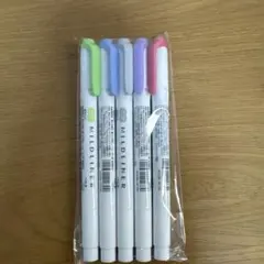 MILDLINER 蛍光ペンセット 5色 ③