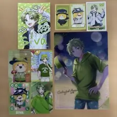 カラフルピーチシヴァ クリアポスター、カード 、ステッカー、ブロマイドセット
