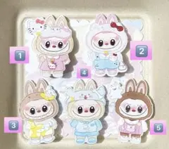 ラブブlabubuデザインヘアピン５個セット