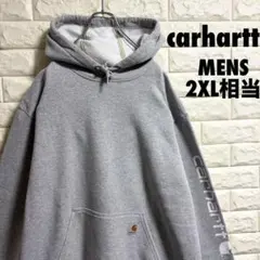 상태좋음 Carhartt カーハート プルオーバーパーカー メンズ2XLサイズ相当