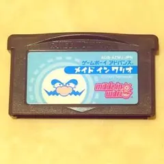 【美品】 GBAソフト　メイド イン ワリオ 動作確認済