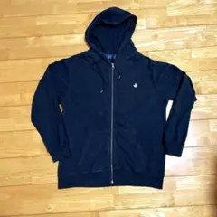 ポロ　ジップパーカー