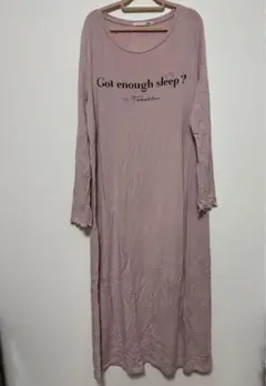 gelato pique ジェラートピケ　ロングドレス　ワンピース　ピンク