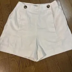 H&M ホワイト ショートパンツ サイズ34