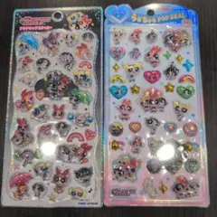 【正規品】パワーパフガールズ　プチドロップ　うるちゅるポップシール 2枚セット
