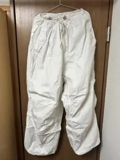 US Army スノーカモパンツ オーバーパンツ ホワイト M