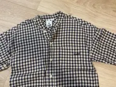 xgirl チェック柄 半袖シャツワンピース