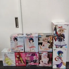 アニメキャラクターフィギュア9体セット - メルカリ