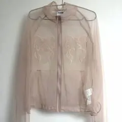 SCULPTOR Mesh Sheer Zip-Up Jacket RED XS - メルカリ