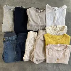 ミッフィベビー子ども服90 11点セットまとめ売りバースデイ保育園