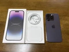 【最終値下げ】Apple iPhone 14 Pro 本体 ディープパープル